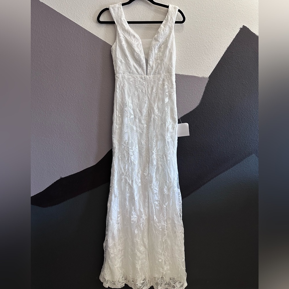 Sleeveless Embroidered Maxi Dress